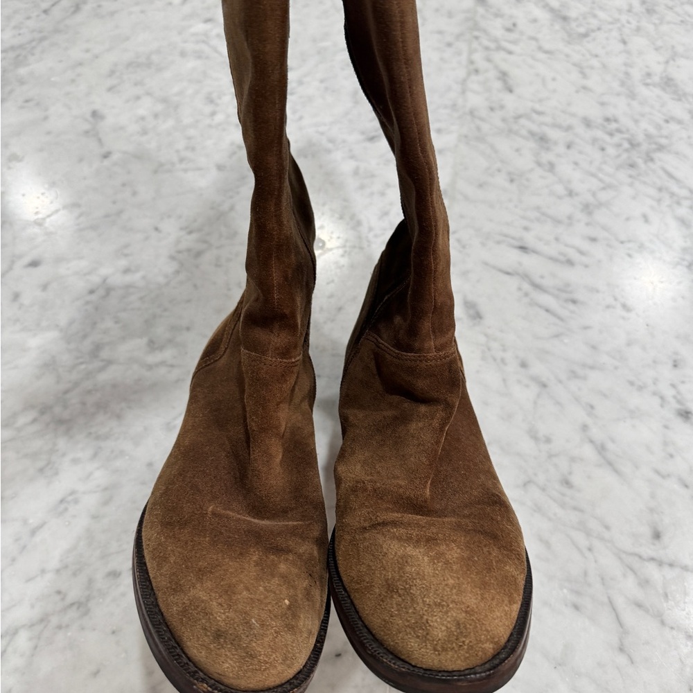 Enzo Angiolini Brown Heeled Boots